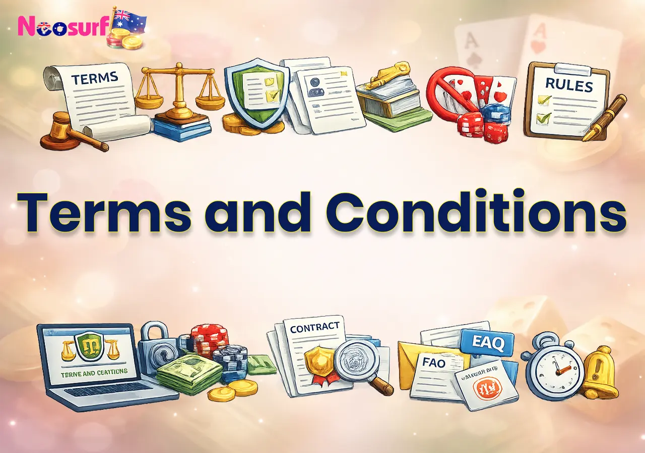 Terms and conditions of use of the casino review site